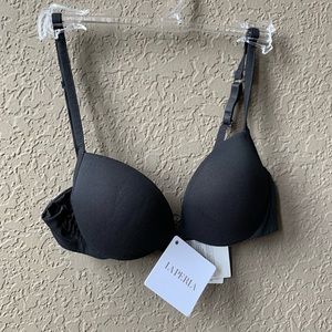 Designer Laperla size 32B black luxury bra